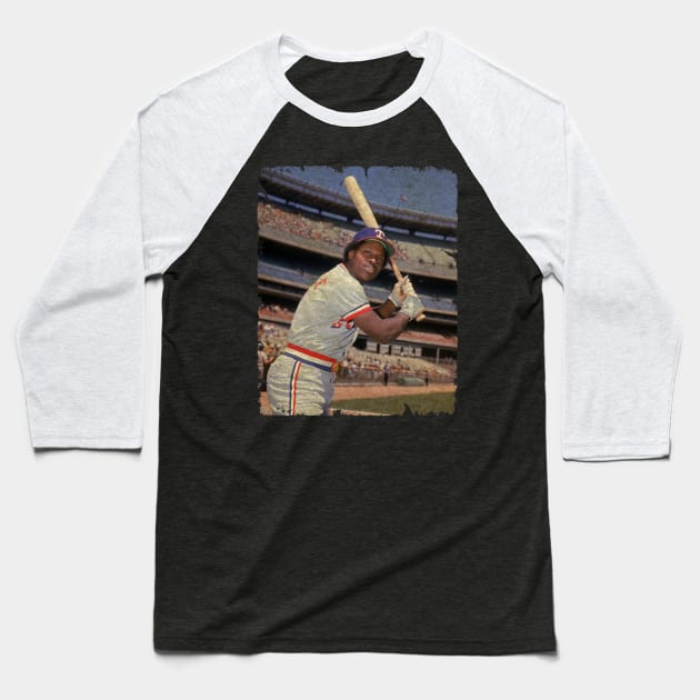 Lenny Randle in Texas Rangers Baseball T-Shirt by PESTA PORA